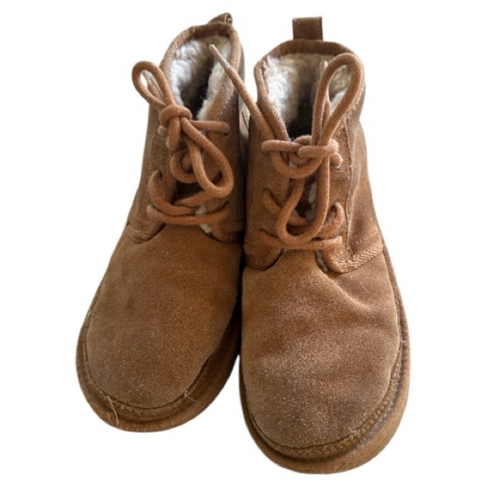 UGG Tan Kids Boots with Cozy Lining size 5